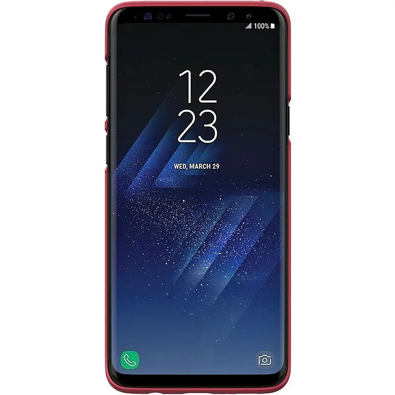 Чохол-накладка Nillkin Super Frosted Shield Samsung Galaxy S9 Plus G965 Red - фото 2