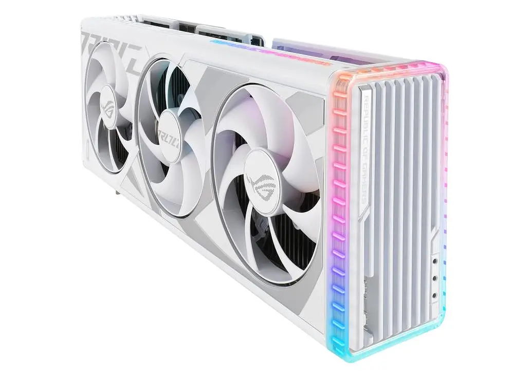 Відеокарта Asus ROG-STRIX-RTX4080-O16G-WHITE (90YV0IC3-M0NA00) - фото 4