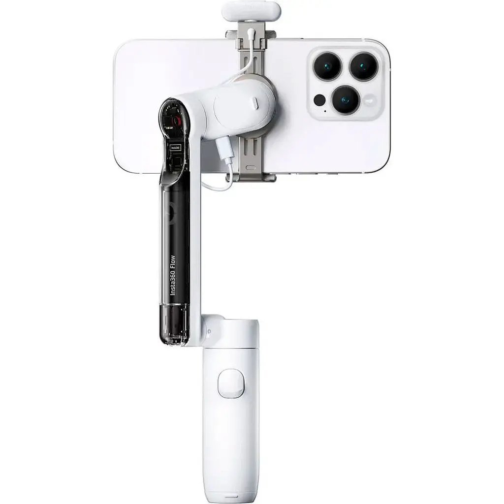Стабілізатор відеозйомки Insta360 Flow Standalone White [87976] - фото 5