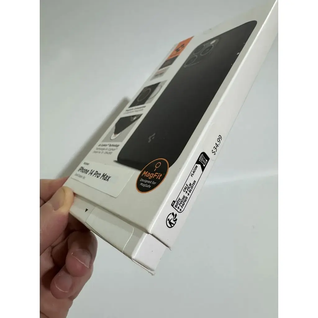 Оригінальний протиударний чохол Spigen Core Armor Mag MagSafe для iPhone 14 Pro Max Black ACS04635 MagFit - фото 5