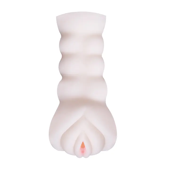 Мастурбатор Baile Man's Masturbator Vagina, 15.5 см (білий) - фото 3
