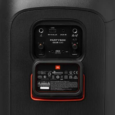 Акустична система JBL PartyBox Club 120 Black (JBLPBCLUB120EP) - фото 9