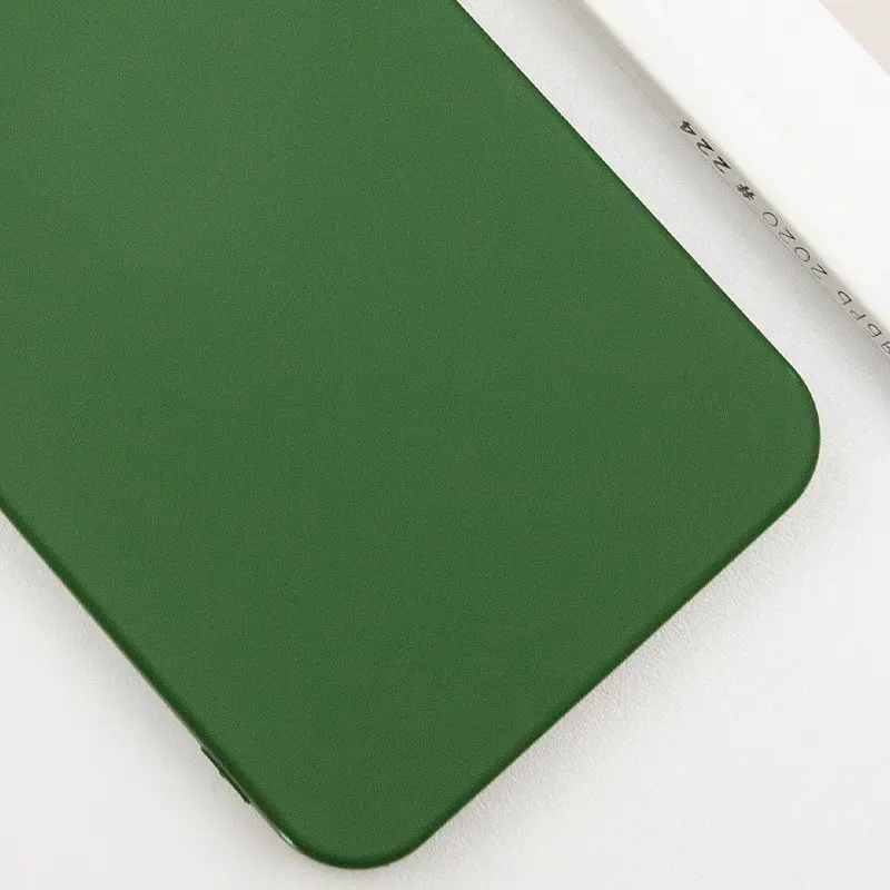 Чехол Silicone Cover Lakshmi Full Camera (AA) with MagFit для Google Pixel 8 Pro Зеленый / Dark green - фото 3