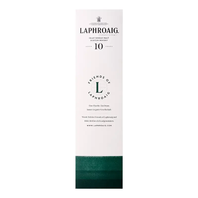 Віскі Laphroaig 10 y.o. з келихом для віскі 40% 0.7 л  - фото 3