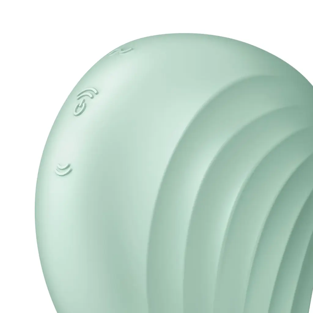 Вакуумний кліторальний вібратор Satisfyer Pearl Diver Mint салатовий - фото 8