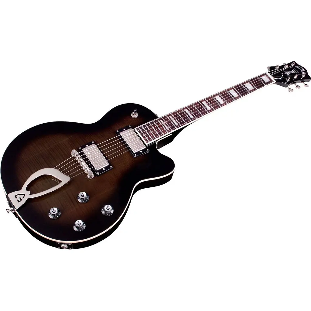Електрогітара GUILD Aristocrat HH Trans Black Burst [131456] - фото 4