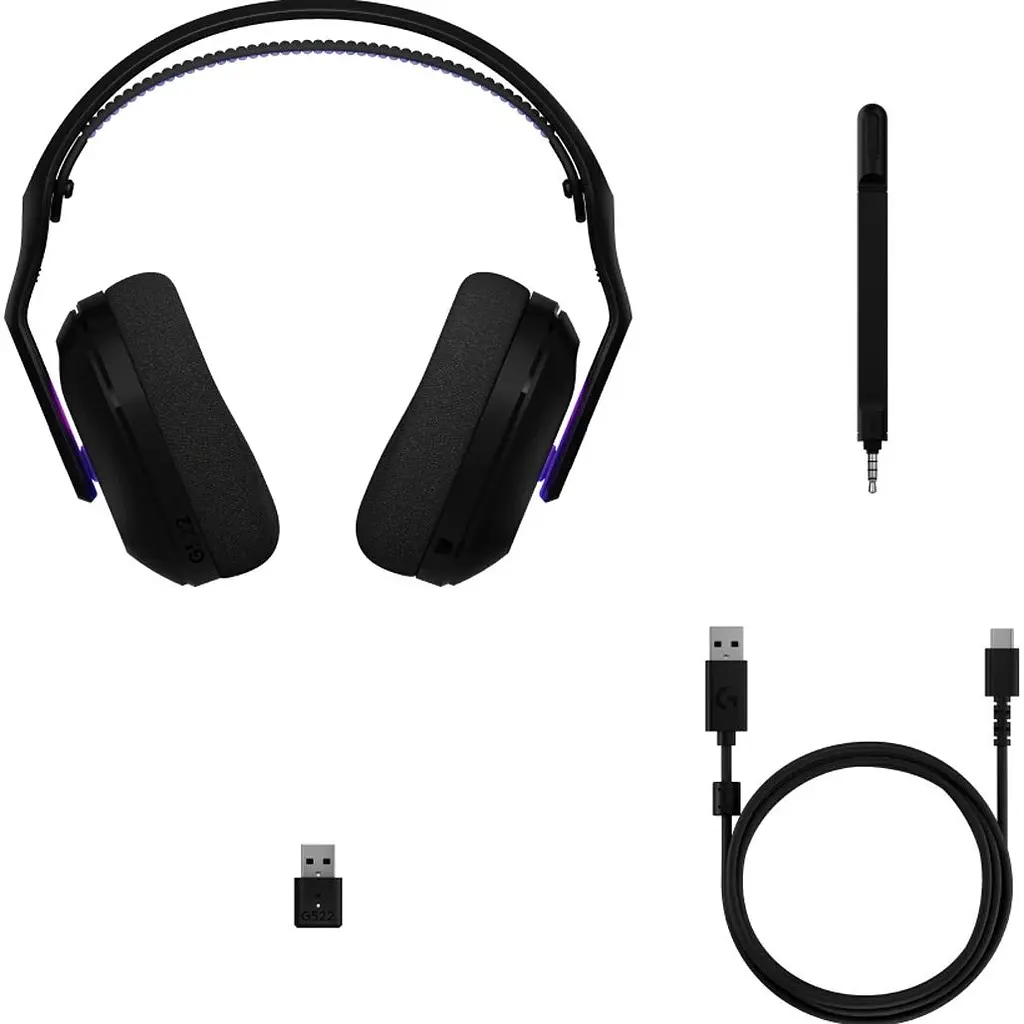 Навушники Logitech G522 Lightspeed Black (981-001544) - фото 7