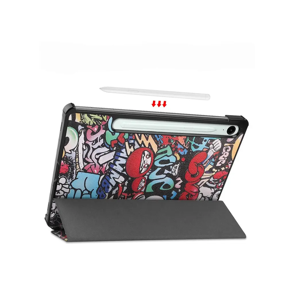 Чохол до планшета BeCover Smart Case Samsung Galaxy Tab S10 FE (SM-X520/SM-X526) 10.9" Graffiti (713285) - фото 5
