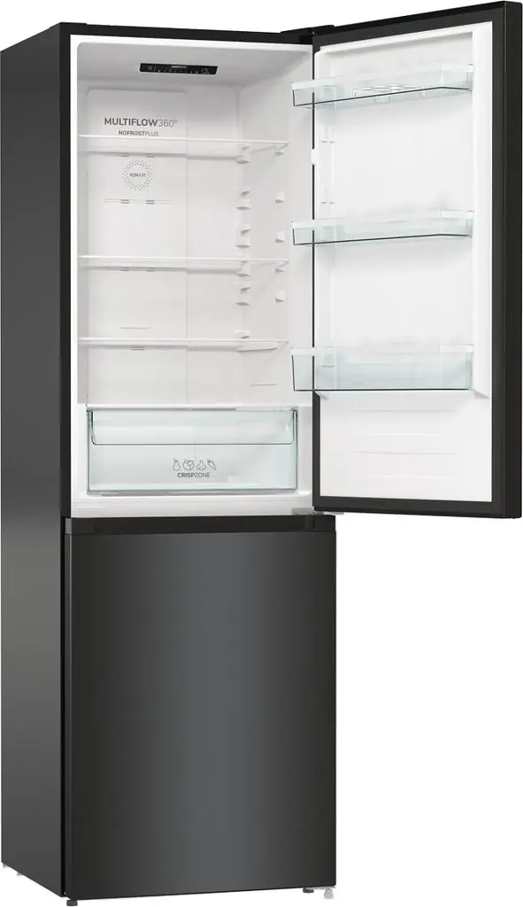 Холодильник Gorenje з нижньою морозильною камерою (NRKE62BXL) - фото 5