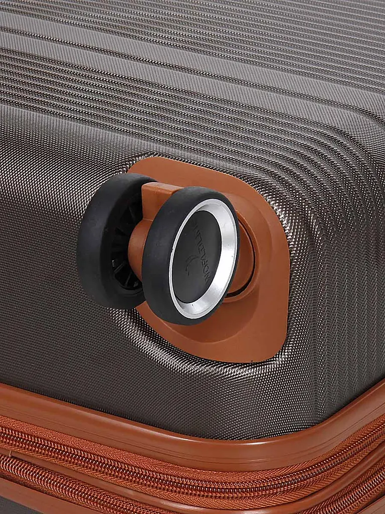 Валіза середня M ABS-пластик Worldline Airtex 629 67×45×27см 74л Коричнева - фото 12