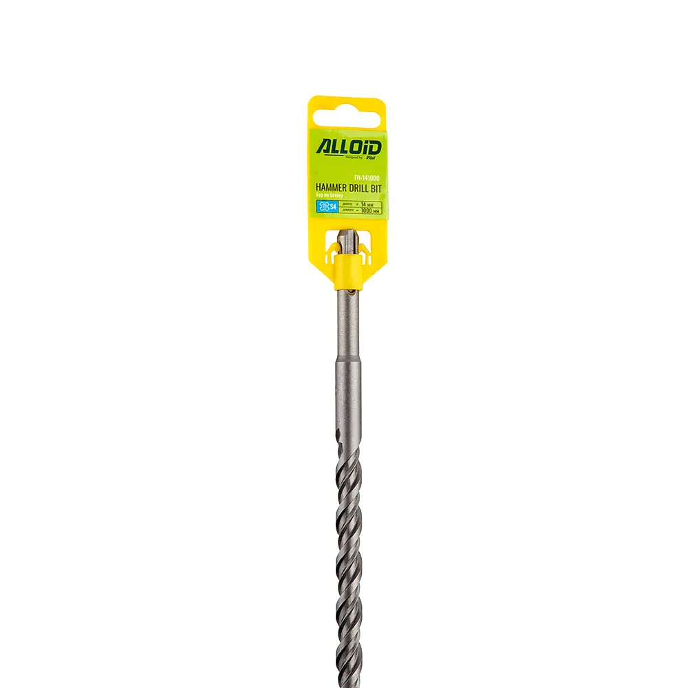 Бур по бетону Alloid Building Tools SDS-plus S4 14x1000 мм (FH-141000) - фото 2