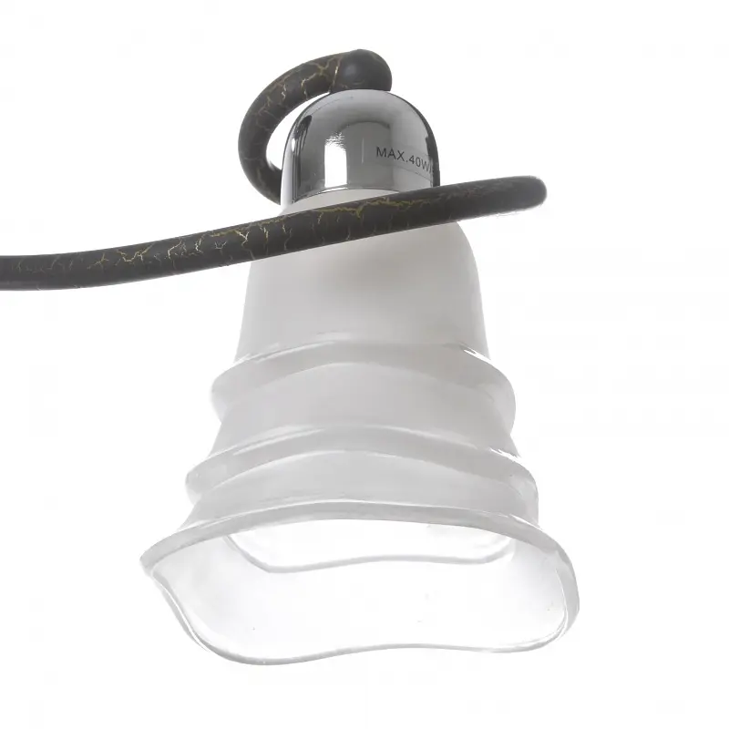 Люстра потолочная Brille для кухни E14 40W BK (LK-285C/3) - фото 7