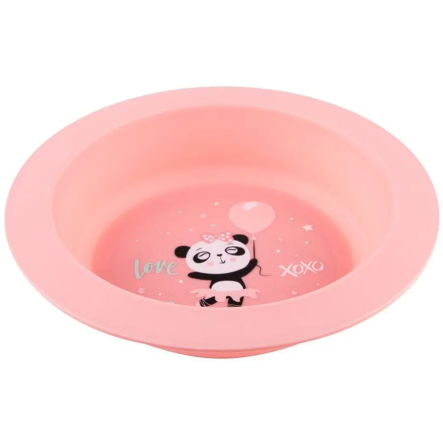 Набор посуды Canpol babies Exotic Animals из 2-х элементов розовый (56/523_pin) - фото 3