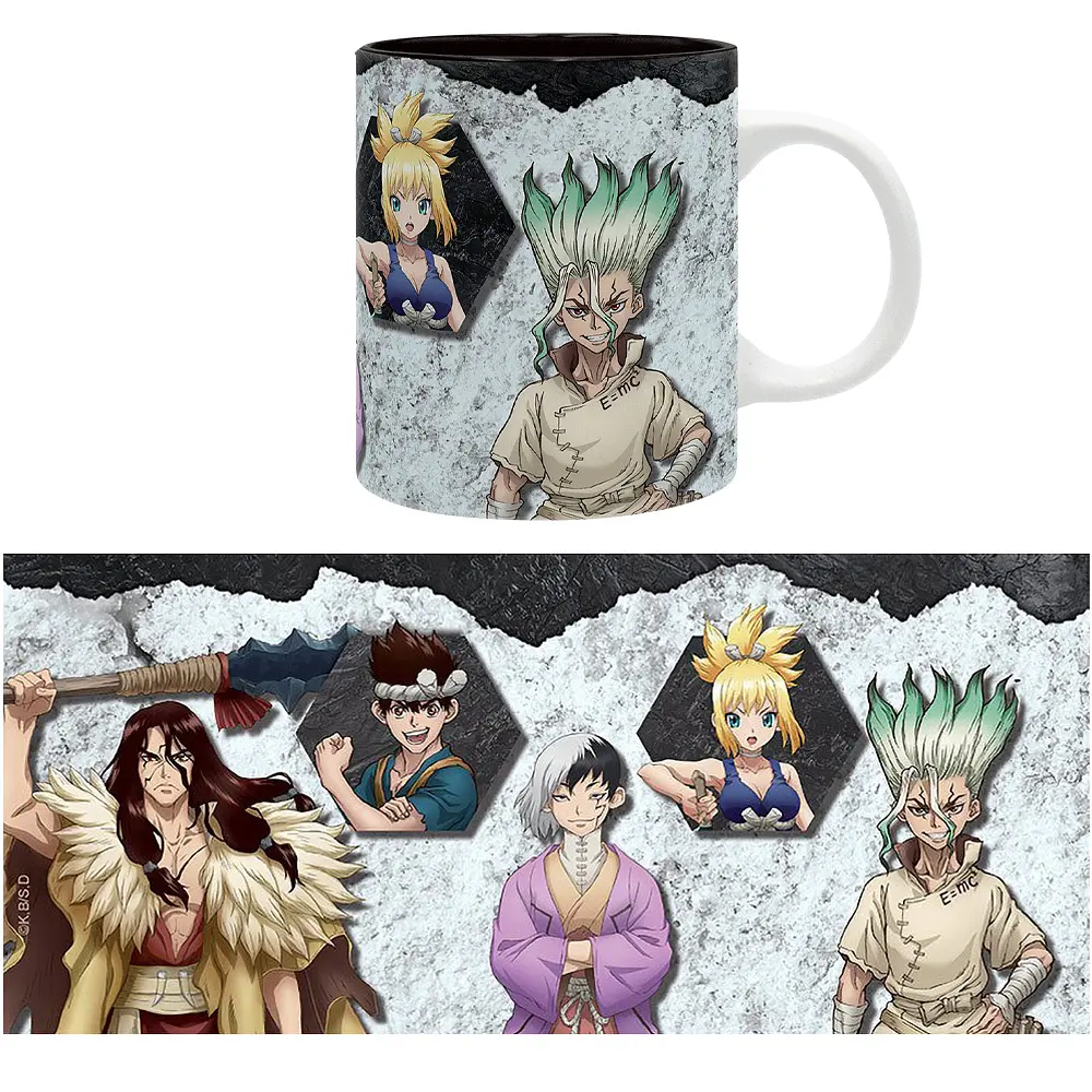 Чашка DR. STONE Characters (Доктор Стоун) 320 мл - фото 4