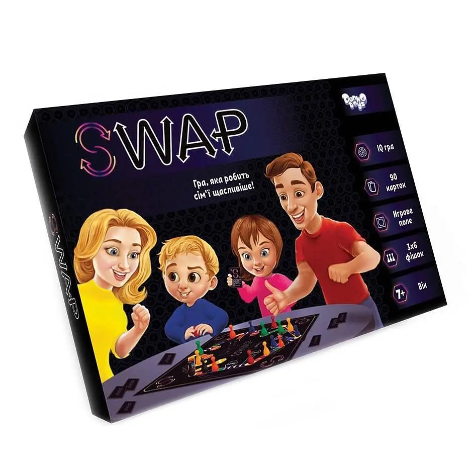 Игра настольная Danko Toys Swap (SR-113-N-695)