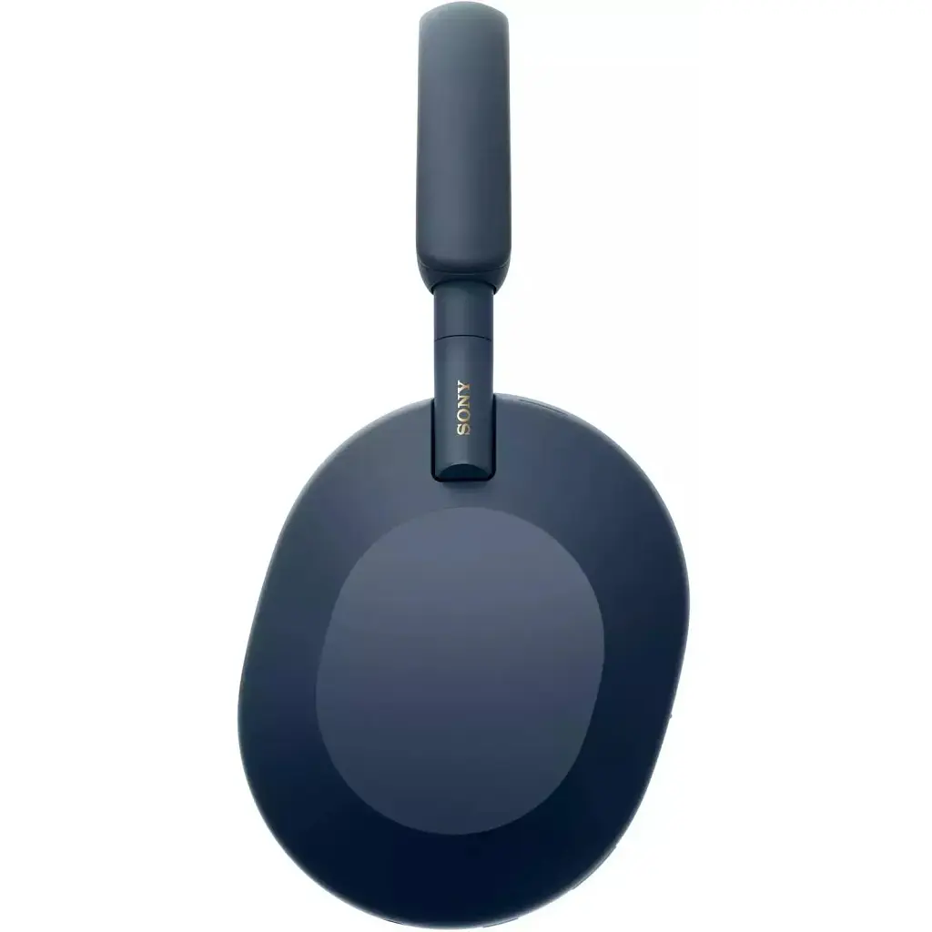 Наушники Sony Over-ear WH-1000XM5 BT 5.2 ANC Hi-Res AAC LDAC Wireless Mic синие - фото 4
