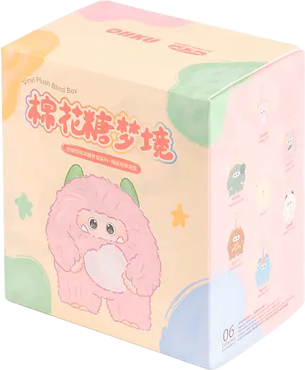 М'яка колекційна іграшка з кільцем GIGGLE MONSTER серія Солодкі мрії (blind box) V1 10_10 Art.GM9981021 - фото 2