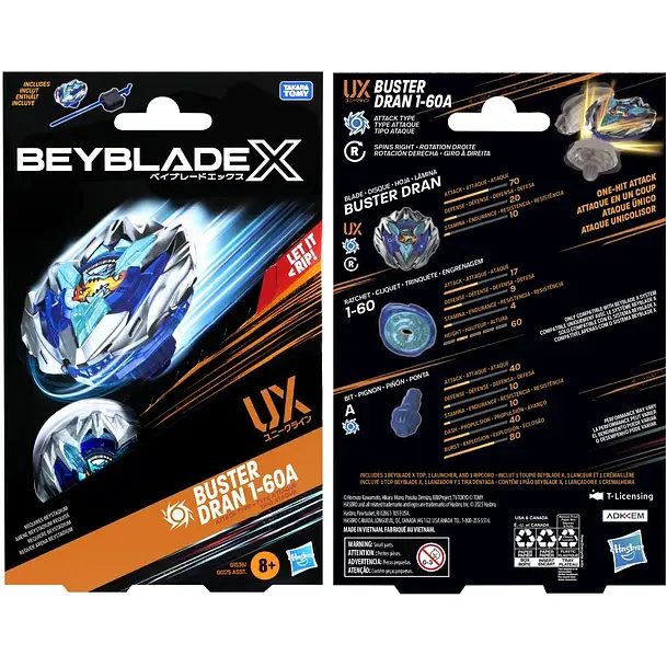 Игрушка-волчок Hasbro Beyblade с пусковым устройством (G0175_G1536) - фото 5