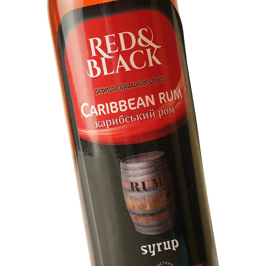 Сироп Red&Black Карибский Ром 0.7 л - фото 5