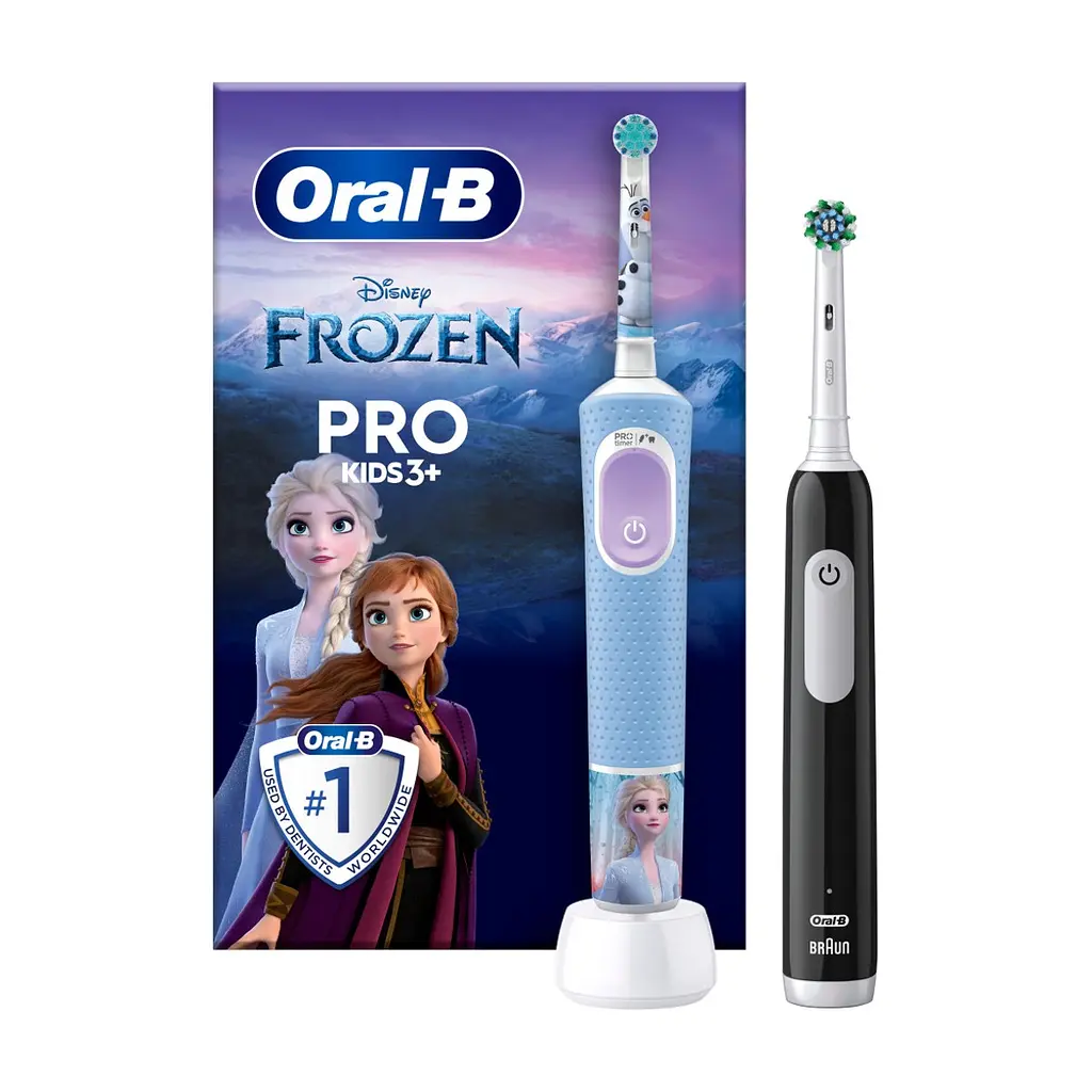 Электрическая зубная щетка Oral-B Pro Series 1 + Oral-B Pro Kids «Крижане серце» (8006540784372) - фото 2