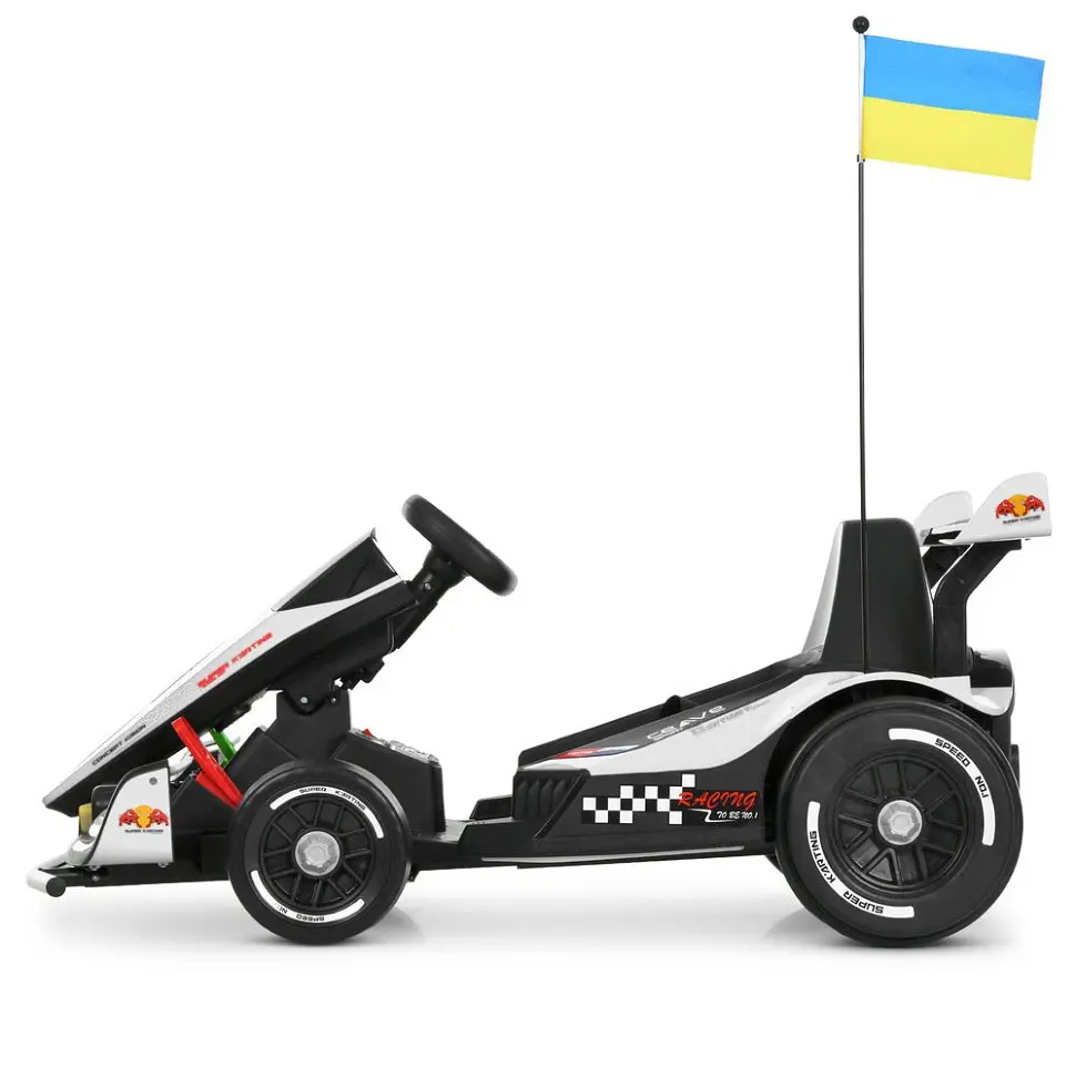 Дитячий електромобіль Bambi Електрокарт Kart M 6322EBLR-1 до 50 кг - фото 4