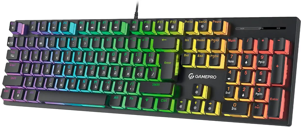 Клавіатура GamePro MK85R Чорний - фото 2
