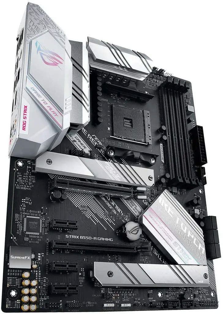 Материнська плата ASUS ROG STRIX B550-A Gaming (ROG STRIX B550-A GAMING) (Socket AM4, AMD B550, ATX) - фото 3