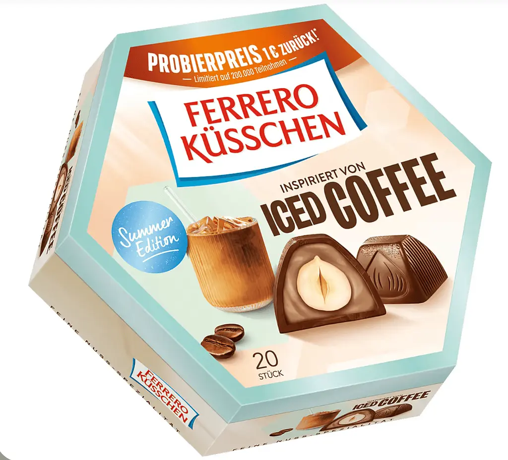 Шоколадні цукерки Ferrero Küsschen Iced Coffee 190г - фото 2