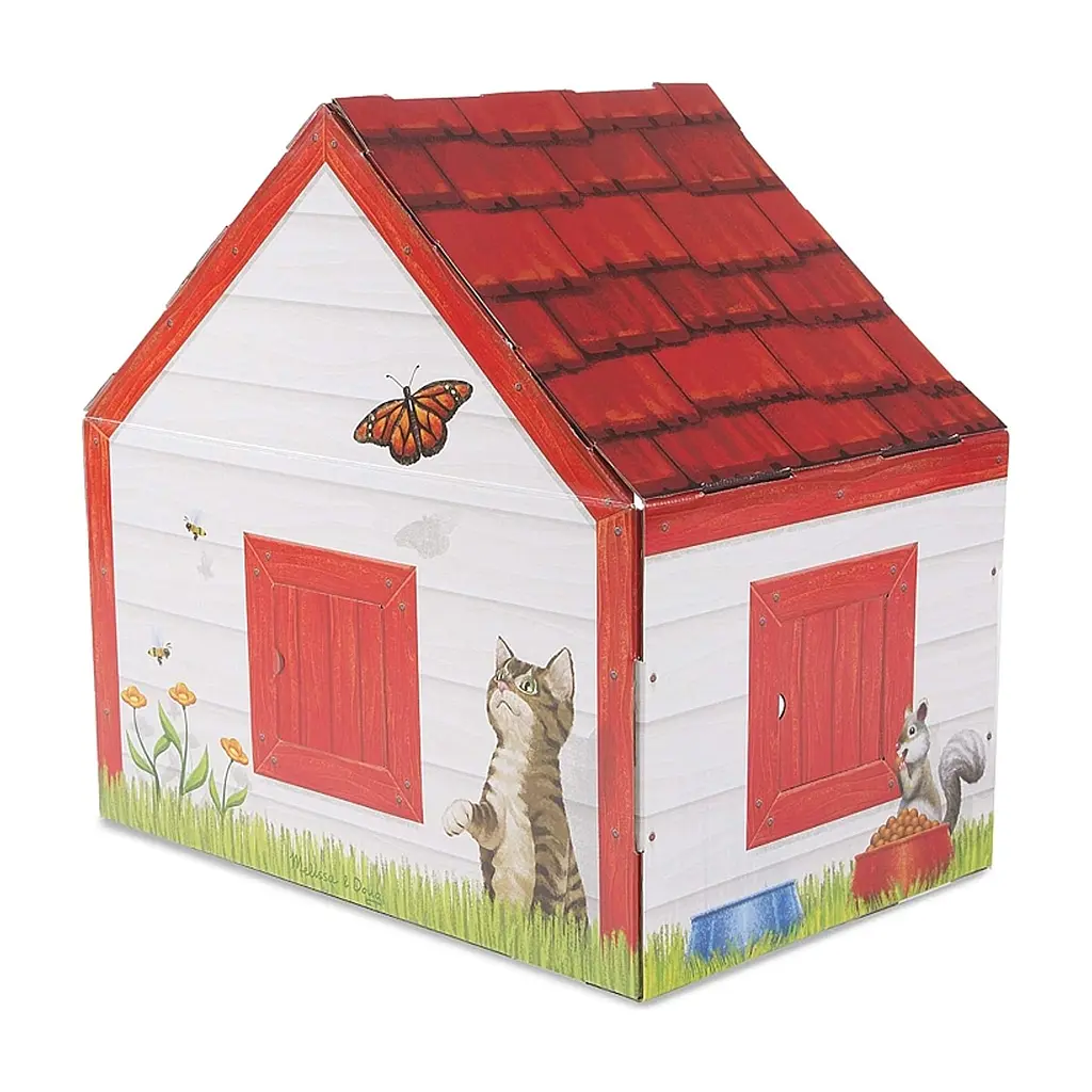 Ігровий набір Melissa & Doug Картонний ігровий будиночок для собаки (MD5514) - фото 2