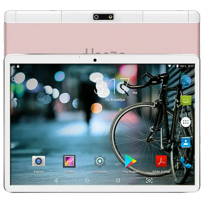 Планшет-телефон Hoozo MT232 Pink + Чохол-клавіатура + Карта пам'яті 32GB - фото 5