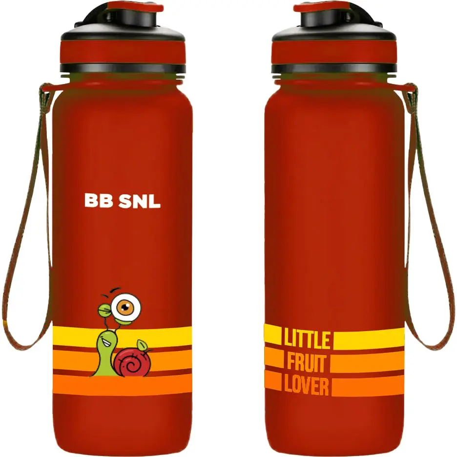 Бутылка для воды BB SNL Little Fruit Lover 650 мл красная - фото 2