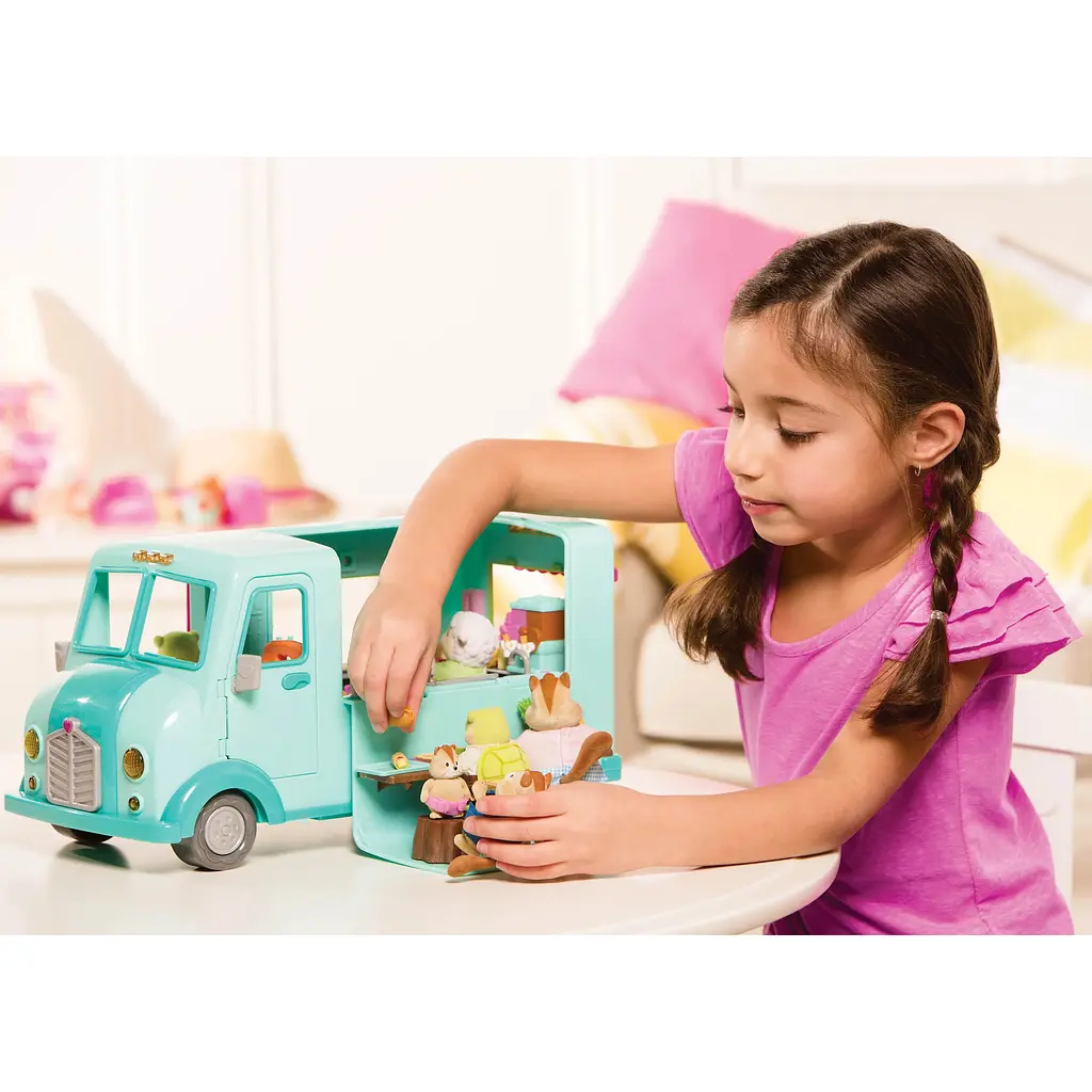 Игровой набор Lil Woodzeez Закусочная на колесах (61522Z) - фото 7