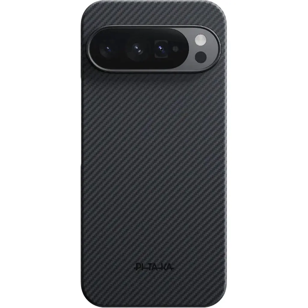 Чохол Pitaka MagEZ Ultra-Slim Case Twill 600D для Google Pixel 10 Pro XL Black/Grey (GPB2503) [153491]