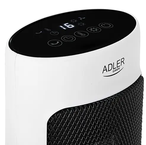 Керамический тепловентилятор с LED-дисплеем и пультом управления Adler AD 7738 - фото 8