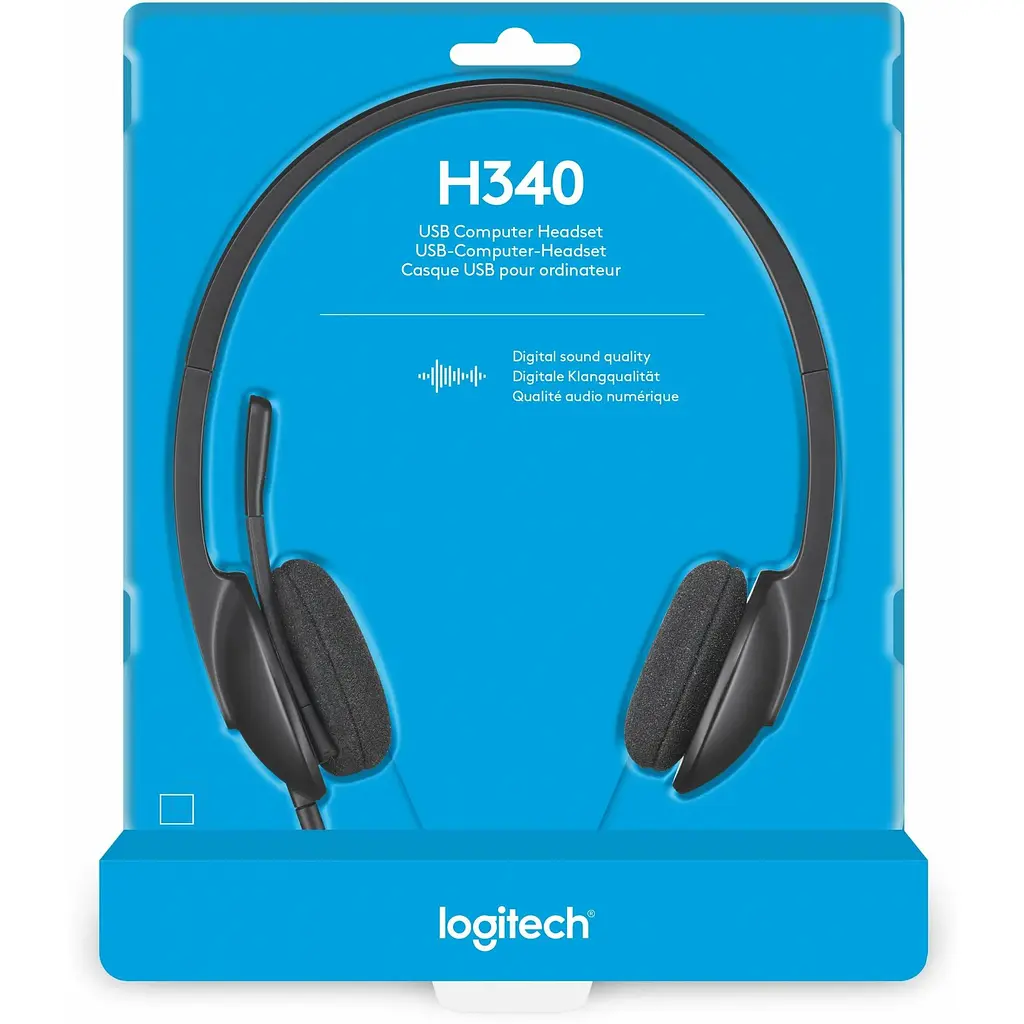 Навушники Logitech H340 - фото 7
