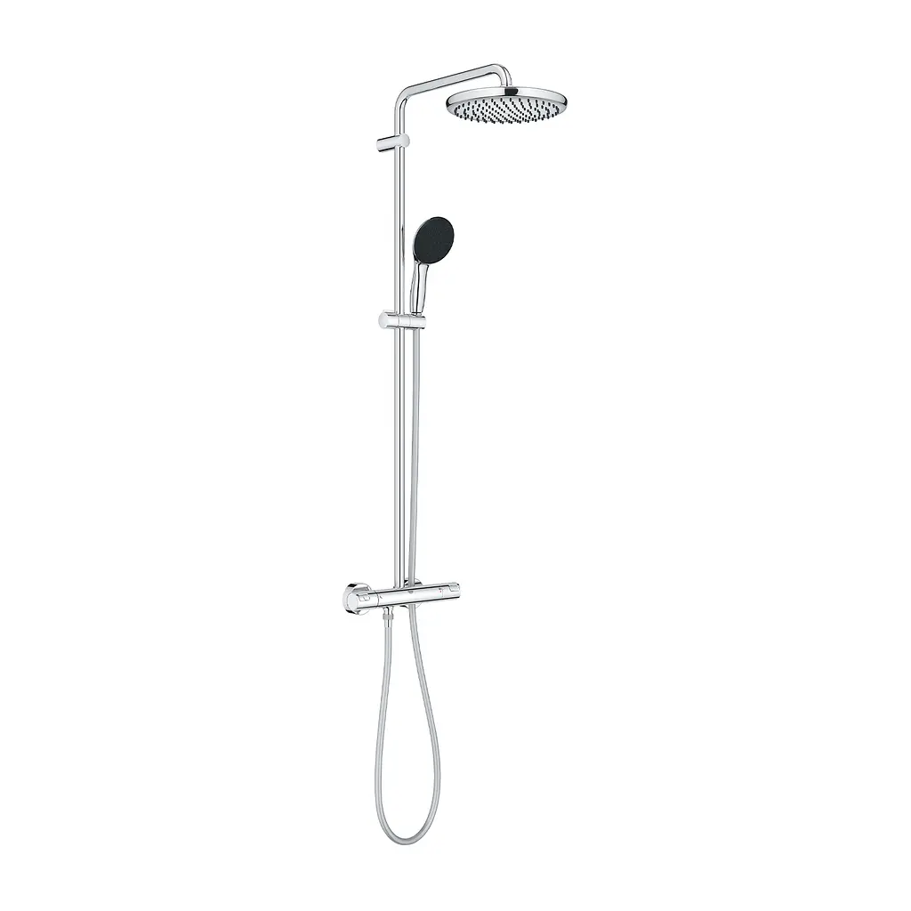 Душова система термостатична Grohe QuickFix Vitalio Comfort System 250 26677001, Хром - фото 3