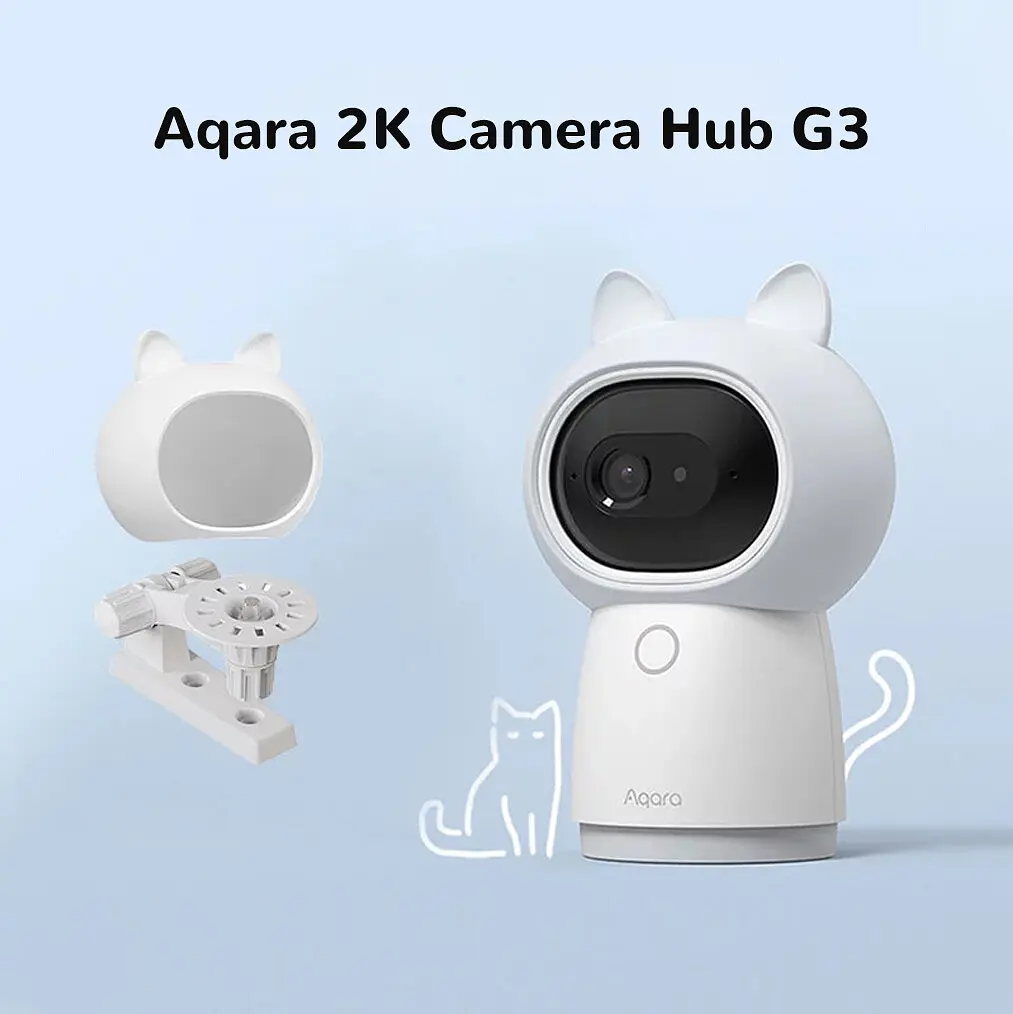 Камера + центральный контроллер хаб Aqara Camera Hub G3 Smart IP Wi-Fi Apple Home (ZNSXJ13LM) - фото 7
