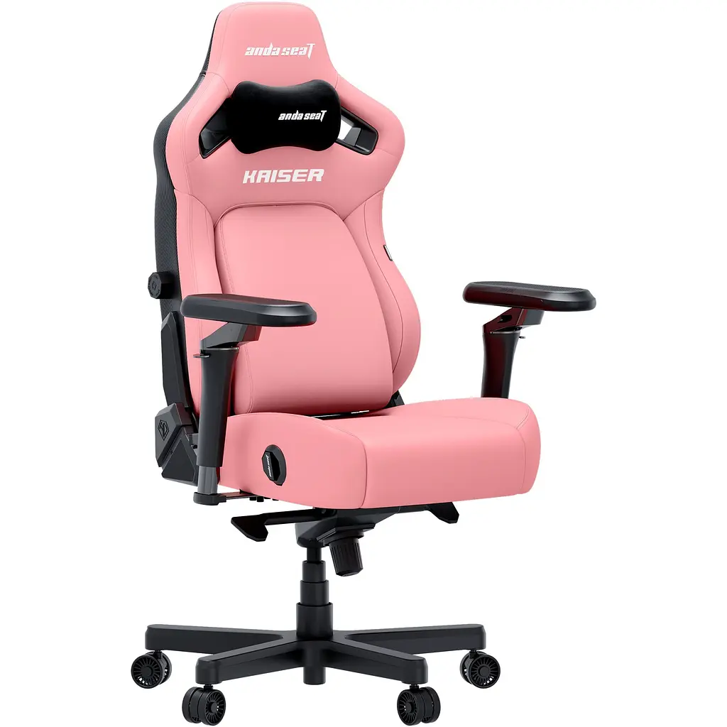 Крісло геймерське Anda Seat Kaiser 4 V2 Size XL до 180 кг ігрове Pink PVC (AD12YDDC-XLL-20-P-PV/C-03) - фото 4