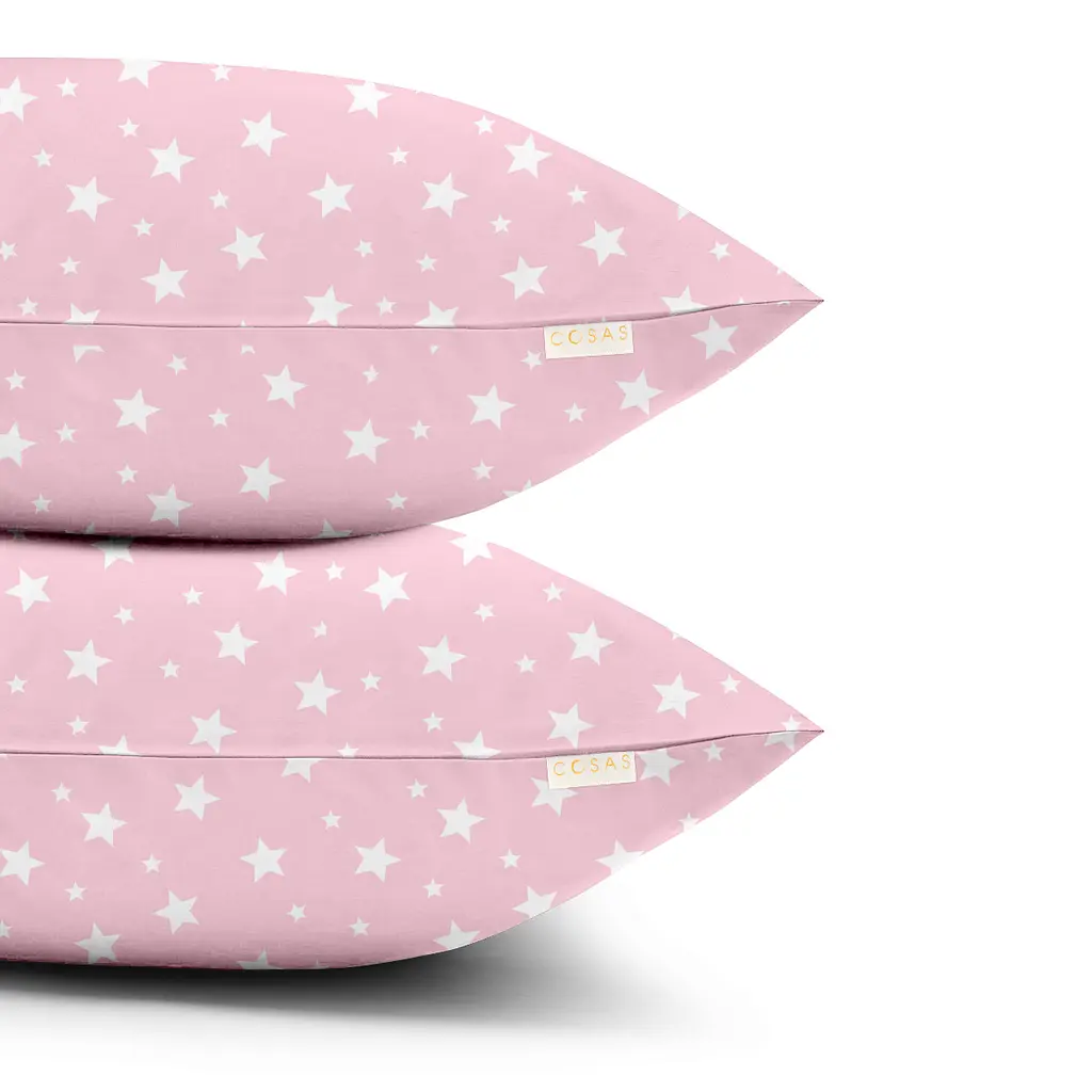 Набір наволочок Cosas Rose starfall 40х60 см рожевий (SetPillow_StarfallRose_40x60) - фото 2