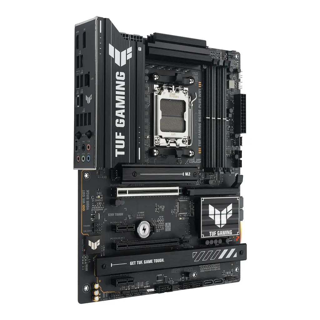 Материнская плата TUF GAMING B650E-PLUS WIFI sAM5 B650 4xDDR5 M.2 HDMI DP Wi-Fi BT ATX Asus teh0019025 - фото 4