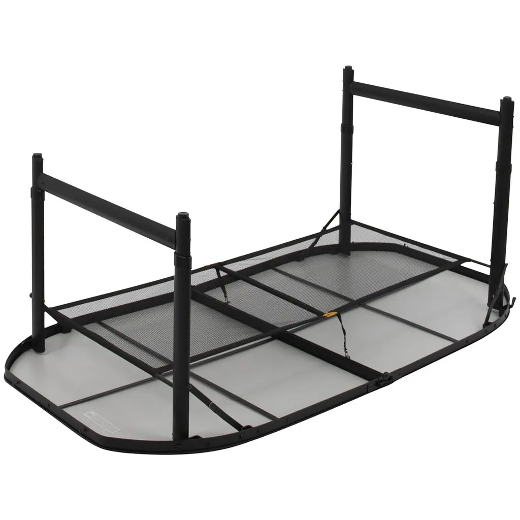 Стіл Bo-Camp Northgate Oval 150x80 cm Black/Grey (1404188) - фото 6