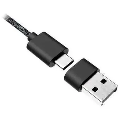 Дротова стерео гарнітура Logitech Zone Wired USB + Type-C (981-000870) чорна - фото 5
