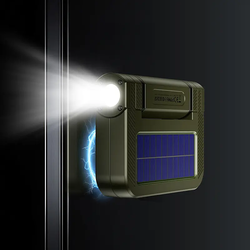 Кемпінгова лампа з сонячною панеллю Hoco DL22 Firefly solar outdoor camping light - фото 9