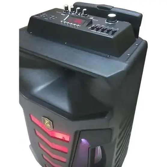 Акумуляторна акустична система XPRO CH-4512 колонка валіза 60Вт USB SD FM радіо Bluetooth 1 радіомікрофон ДУ - фото 2