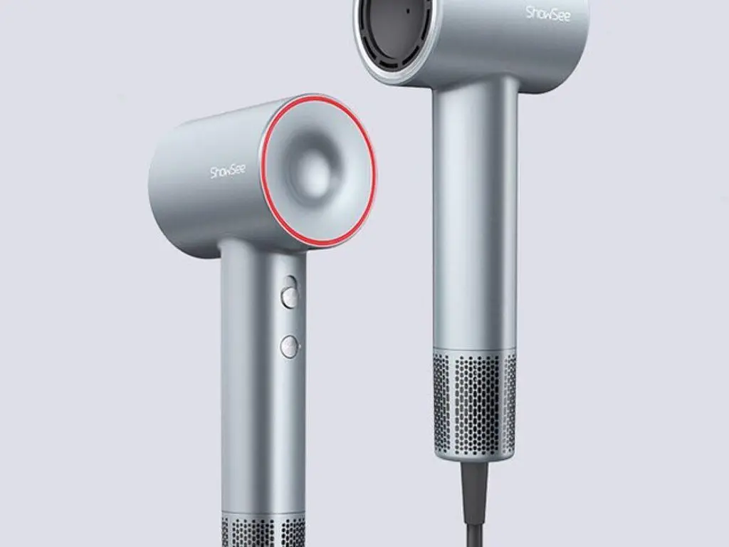 Фен Xiaomi ShowSee Electric Hair Dryer A18-GY серый - фото 2