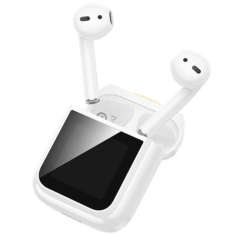 Бездротові TWS навушники Hoco EW86 Cat White - фото 7