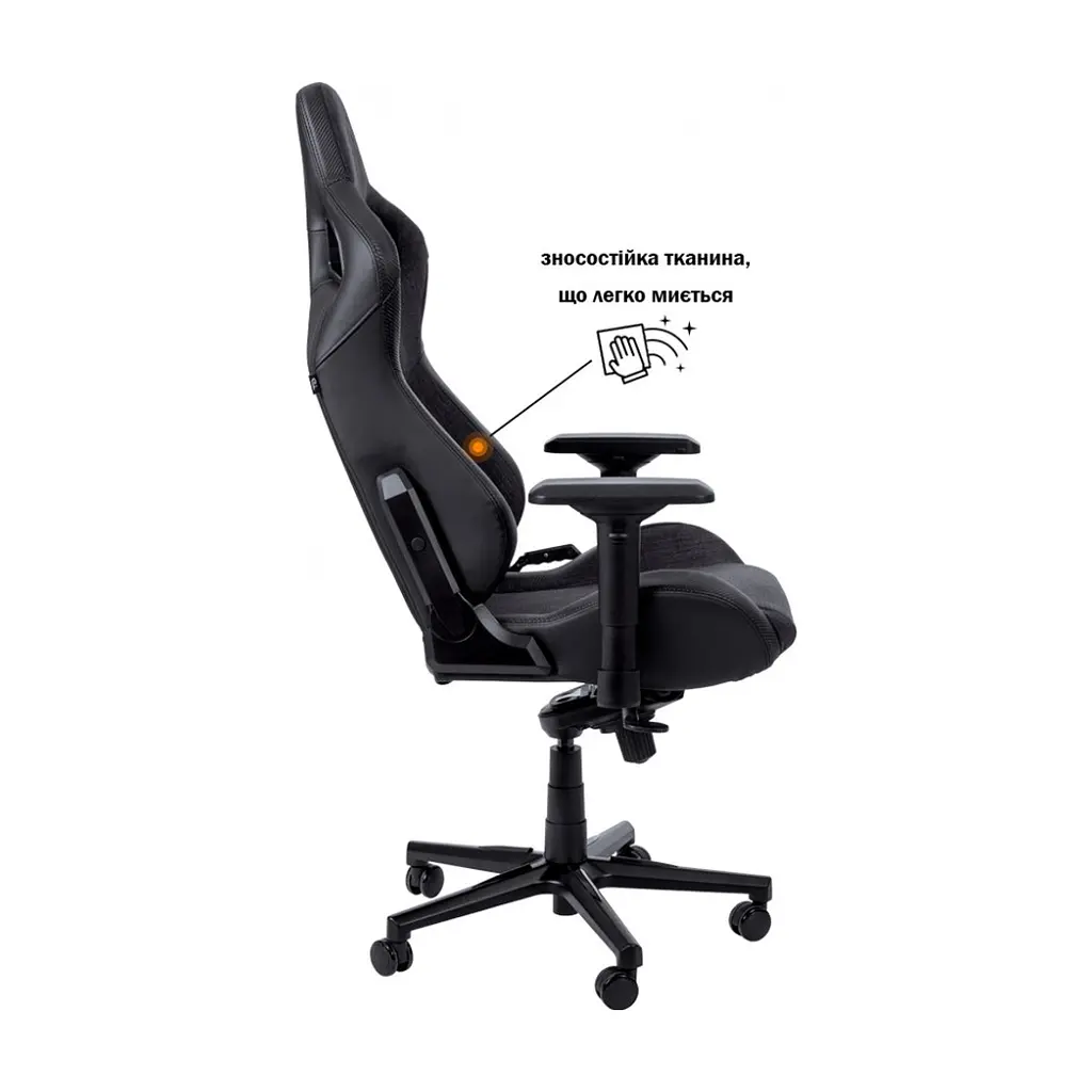 Крісло ігрове GT Racer X-8005 Dark Gray/Black - фото 4