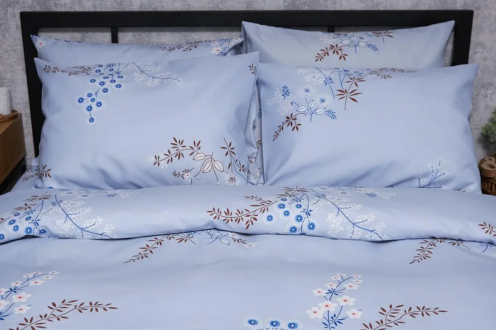 Комплект постільної білизни Moon&Star Микросатин Premium Lavender Bliss євро 200х220 наволочки 2х40х60 - фото 6