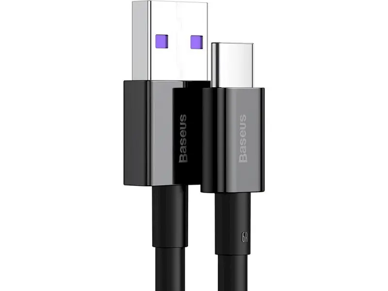 Кабель BASEUS Superior Series Fast Charging Type-C PD 2m Black (CATYS-A01) - фото 2