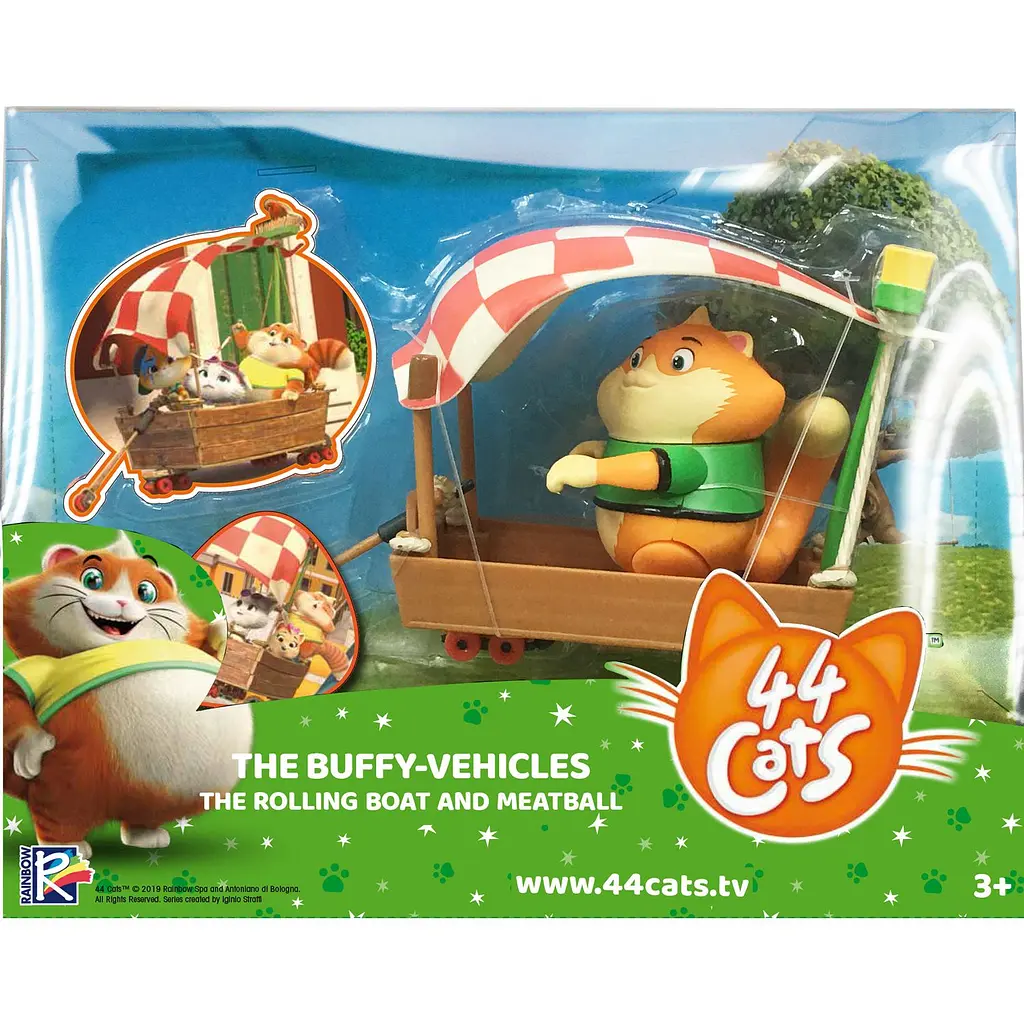 Ігровий набір 44 Cats Фрікадель з транспортним засобом (34154) - фото 2